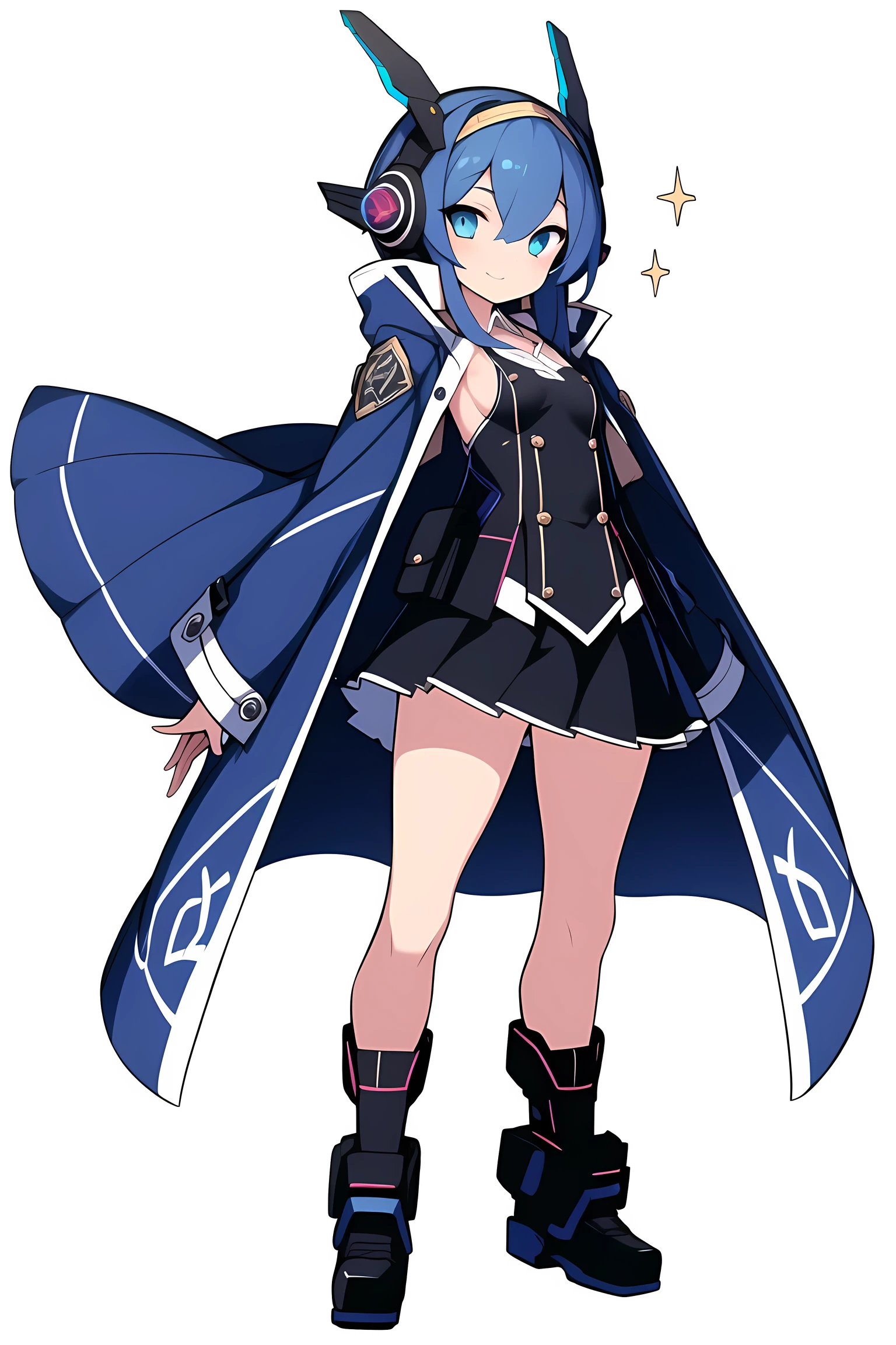 [(NO BACKGROUND:1.5),::5] (WHITE BACKGROUND:1.5), [(HEADGEAR:1.5)::,5] (small breasts:1.5) [(DYNAMIC POSE:1.5),::5] (full body:1.5), (1girl:1.5), solo, looking at viewer, (coat, robe, wizard robe, clothes, shirt, contemporary, modern, science fiction, futuristic:1.4), solo, full body, masterpiece, solo, futuristic, beautiful, detailed eyes, detailed face, absurdres, ultra-detail, masterpiece, highres, 4k, high quality, digital art, sparkling eyes, (skirt:1.3)