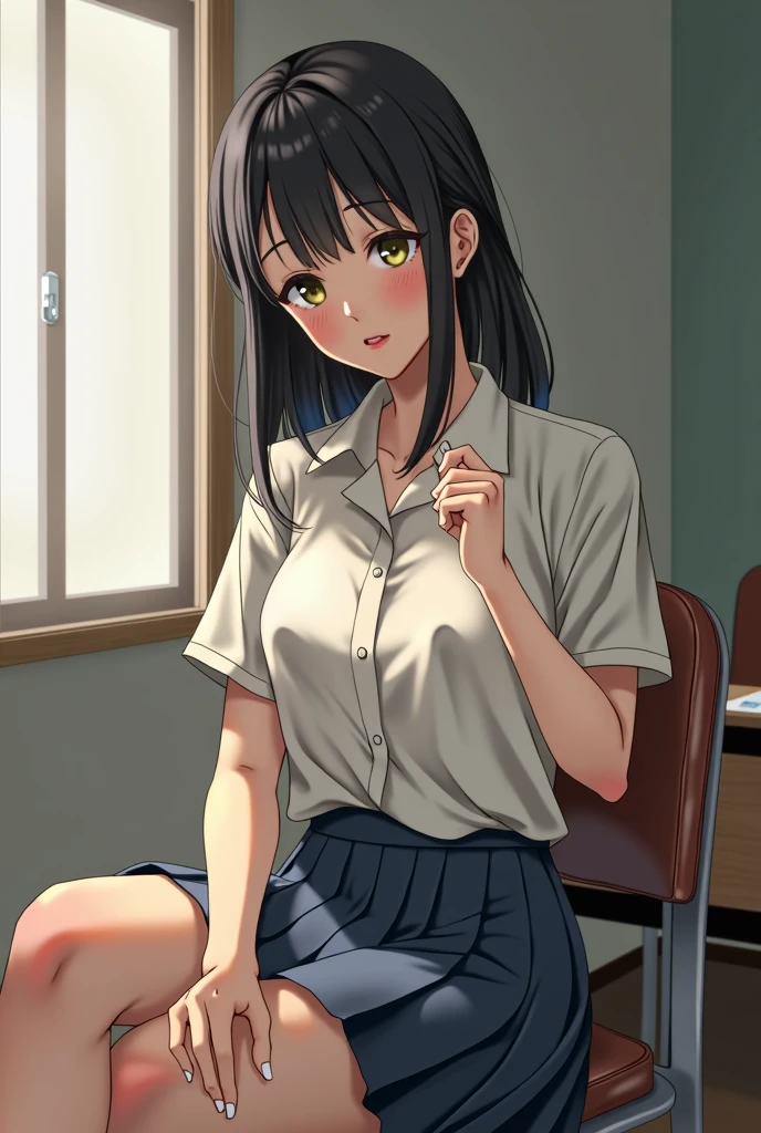 masterpiece、The most mature high school gal in the school who explains the female body to me using her own body