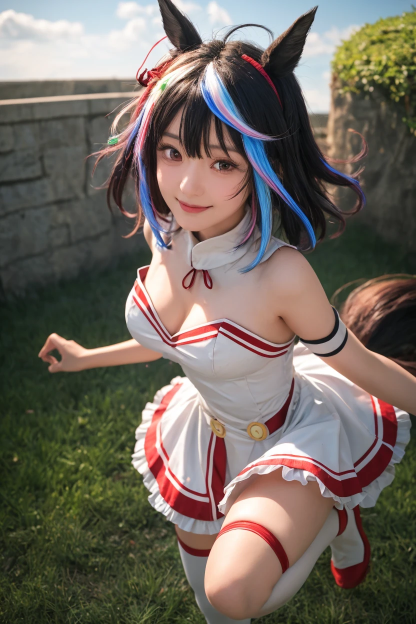 ((masterpiece, full body shot:1.3)), japanese 1girl, , -faced, cute, medium hair, ((slender body, pointy large breasts:1.4)), delicate beautiful face, smile, delicate eye, bright, seductive smile, embarrassed, knotted shirt, shirt pull, cleavage, see-through, plaid shirt, short sleeves, long sleeves, sleeveless, bra, no bra, bedroom,