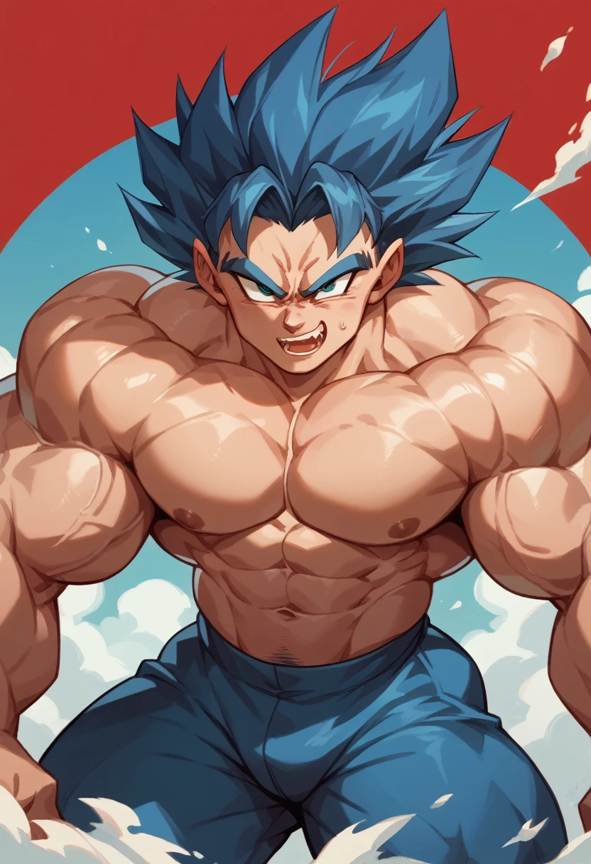 Highest quality,Based on anatomy,Huge muscles,A mix of Vegeta and Kogenta,Devil's Body,