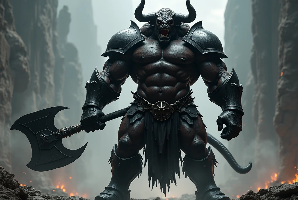 To generate an image of a demonic orc warrior, you could use the following prompts:,
, (orc:1.5), (demonic:1.5), (warrior:1.5), (muscular:1.2), (powerful:1.2), (intimidating:1.2), (armored:1.2), (horns:1), (tattoos:1), (spikes:1), (bloodred:1), (raging:1), (weapon:1), (axe:1), (sword:1), (darkbackground:1), (lightningeffects:1), (lava:1), (underworld:1), (hellish:1), (brimstone:1),, (masterpiece, high quality, best quality:1.3), Detailed