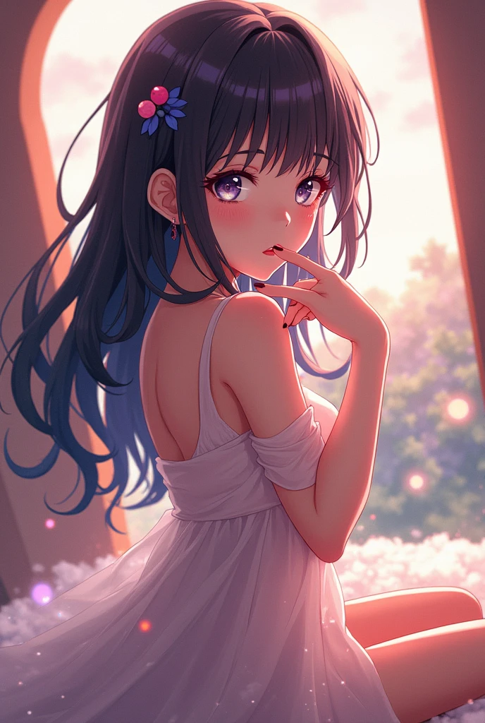 Because she&#39;s an exhibitionist、Stand up and pull your pants down to your knees、She puts her T-shirt in her mouth and exposes her underboobs.、She spreads her pussy with both hands