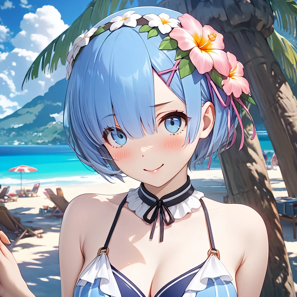 Rem Ver. Swimsuit - Re Zero - Animagine XL v1.0