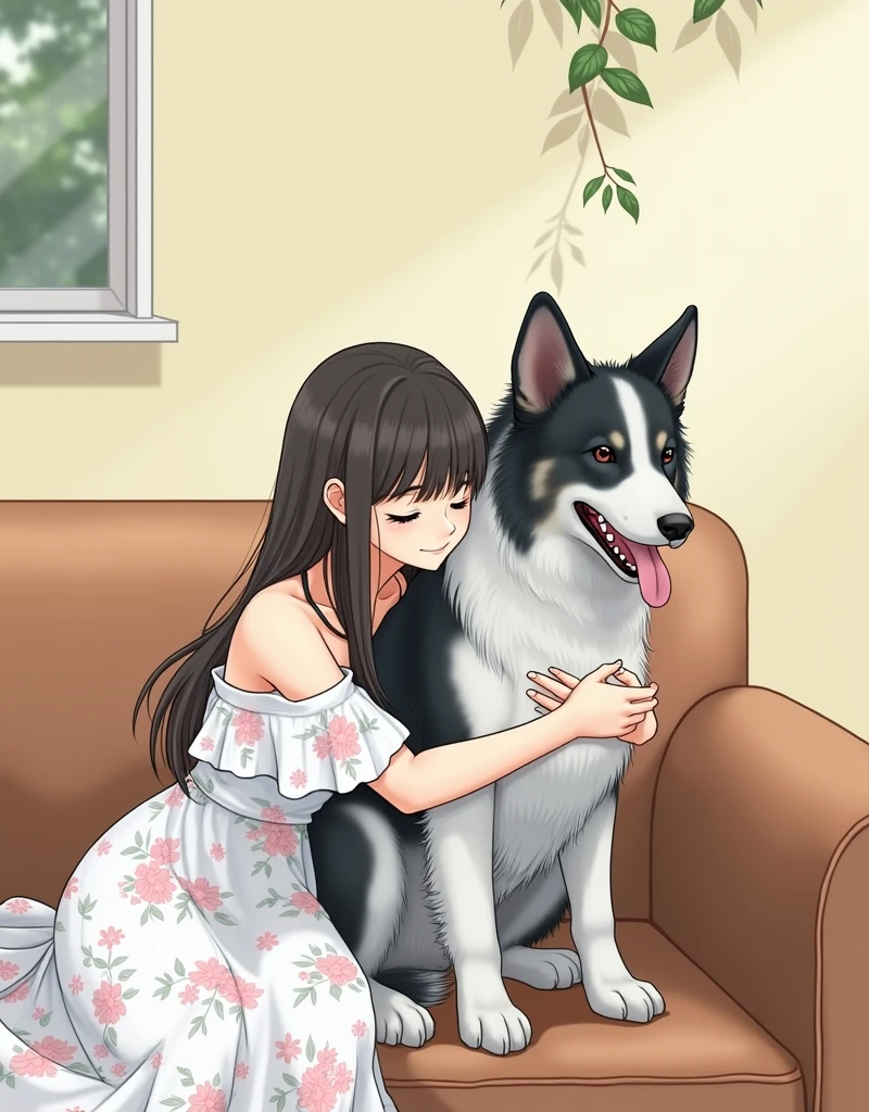 Super best quality、Ultra-high resolution、Beautiful details、Ultra HD quality、1 girl、13 year old 、Baby Face、Completely naked、Small breasts、pubic hair、clitoris、Black hair long hair、bestiality、Doggy style sex、Being by a dog、Animal Sex、having sex with a dog、Dog penis in pussy、Panting expression、Moist with tears、A large amount of love juice is dripping from the pussy、Beautiful pink nipples、