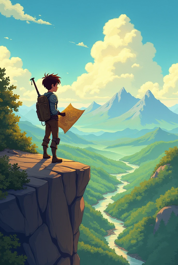 Cover image: A young boy who travels to become a hero to protect the world and defeat the demon lord.