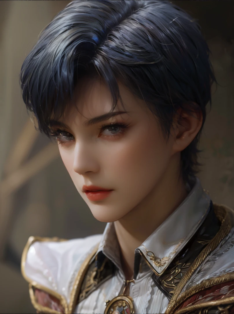 "Create a stunningly realistic depiction of the character with enhanced details and colors, while staying true to their original features."