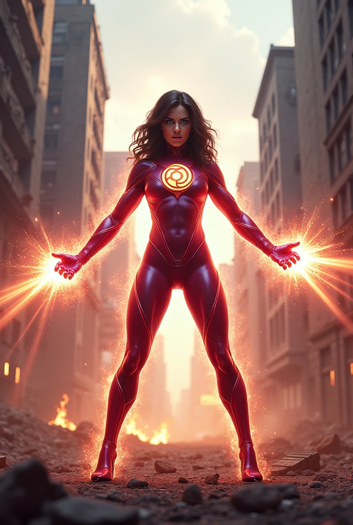 Superheroine death destroyed