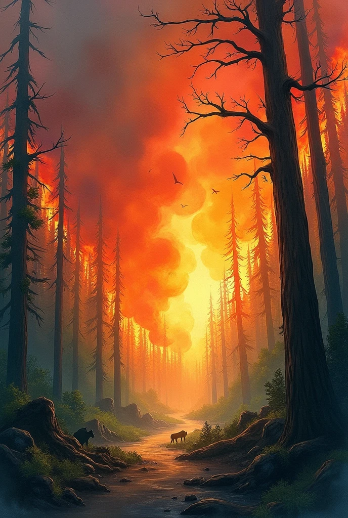 apocalyptic natural landscape