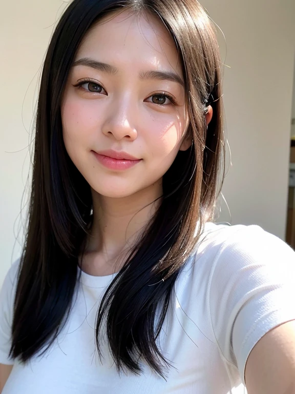 Japanese sexy women,stocklings,bobbed black hair,Smile,Glossy face,
