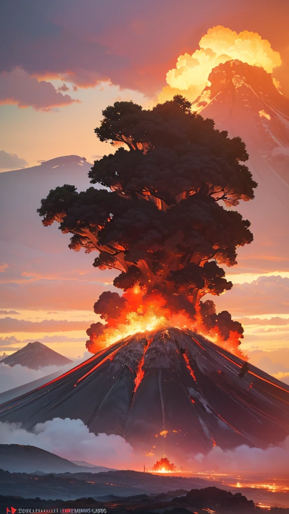 Beds Burning into a tropical Forest Also in Flames 8 k high quality
