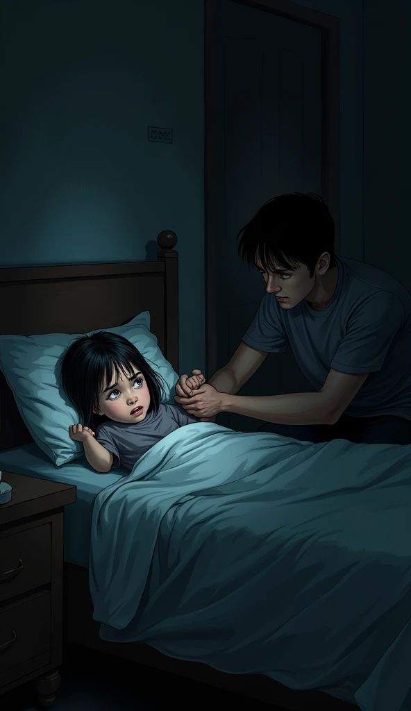 My sister has to play bed games with me because she lost