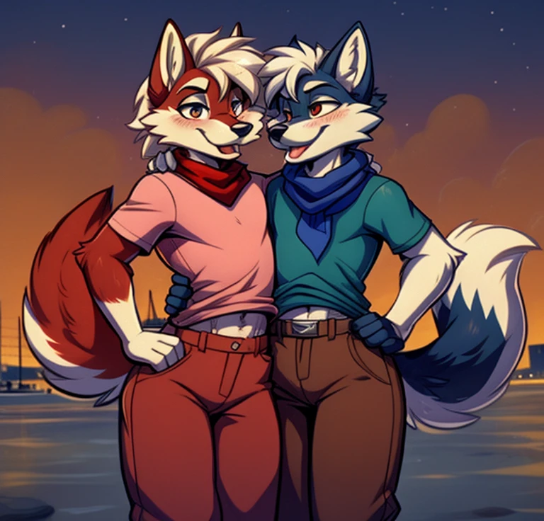 by dimwitdog and hioshiru, furry, nsfw, uploaded on e621, 18 years old, detailed drawing, good proportions, female braixen, male arcanine, fluffy fur, fluffy tail, beautifull drawing, "The female braixen is in a thermal lake, with a wonderful snow landscape in the background. The female braixen is on all fours and is being vaginally penetrated rought by a huge male arcanine. The girl is horny and is really enjoying the fucking"