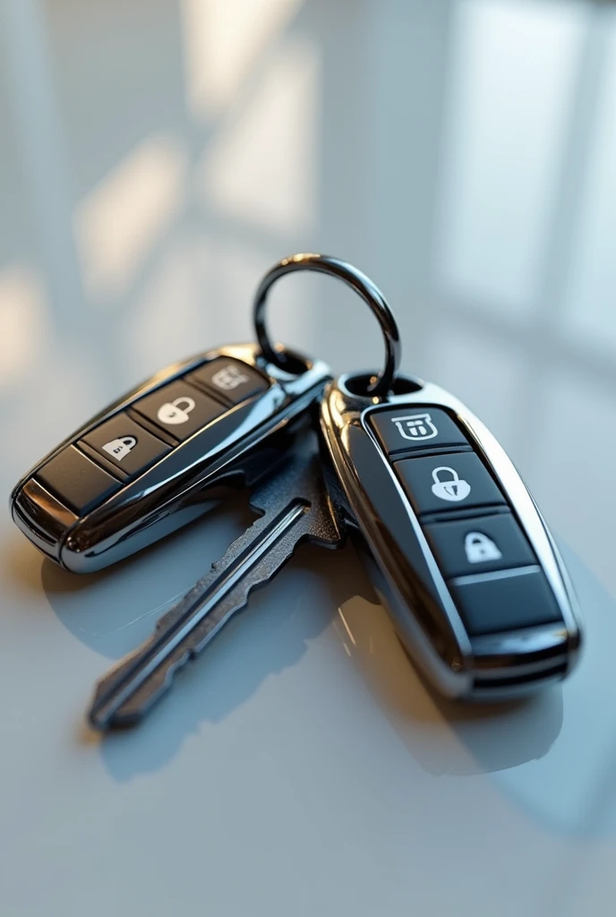 (photorealism:1.2), new car keys