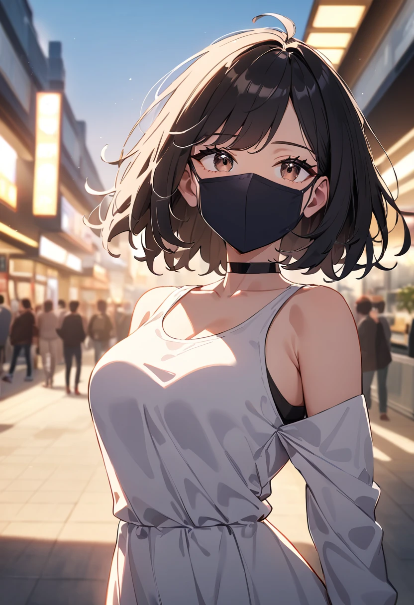 Analog style, vhs style, 8mm film, chromatic aberration, Dvd screengrab, from 2000 dark fantasy film, cinematic style,8k,,anime style,8k,nude 1girl,walking,in the street,holding towel,embarrassed, covering crotch, covering breasts,(sweat skin:1.1),(sweat hair:1.1),(dark skin:1.0),(crying face:1.0),(embarrassed:1.0),(pubic hair:1.0),crowd ,breasts, covering crotch, covering breasts,(naked newspaper:1.0)
, 