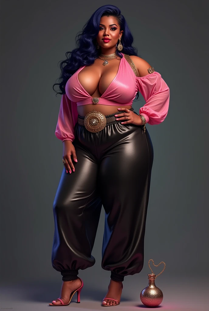 utra hd | ,4k, HDR, fotografia, profissional, Sexy Afro Woman Big Breasts Tattoo All Over ????? Body Costing Gold Chain On Neck NSFW