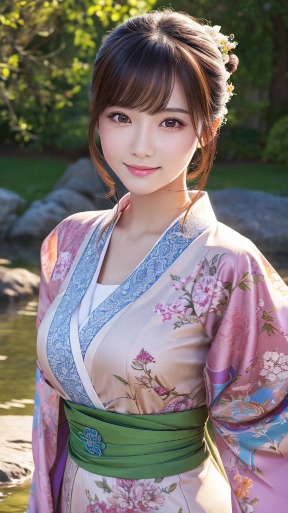 (A beautiful girl dancing in a twelve-layered kimono:1.8), (Baby Face:1.2), (sad:1.5), (Stretch your hands out in front of you:1.5, (Open your mouth:1.3), (Highest quality:1.4), (Highly detailed and realistic skin:1.3), (Very detailedな髪と顔), (Look up:1.5), (Large waning moon in the background:1.3), Very detailed, (Flat Chest:1.3), (Skinny body type:1.3), (Off the shoulder:1.3), (Close-up of face:1.8), Lake at night, (The moon reflects on the lake:1.5), Smooth, Very detailed CG synthesis 8k wallpaper, High-resolution RAW color photos, Professional photography, Light, BackLight, dream-like, impressive, Written boundary depth