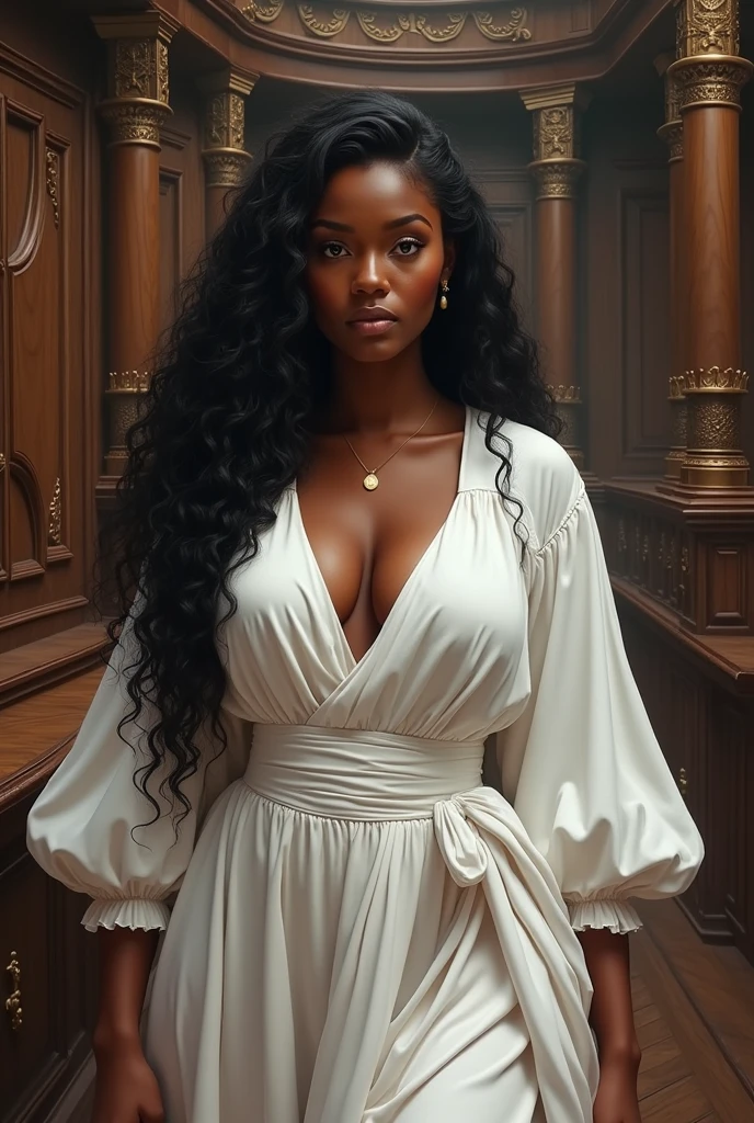 Hyperrealistic close-up photo of Cardi B, chef-d'artwork, best quality, (photorealistic:1.4), Tout le corps, (robe de mariée:1.1), sophisticated black curly and tight hairstyle, posing professionally'autel, montrant les seins et la chatte, neon lights, cinematic light, belle femme, maigre, gros seins, corps parfait, Detailed face, visage de salope, En regardant directement la caméra, photo prise de derrière