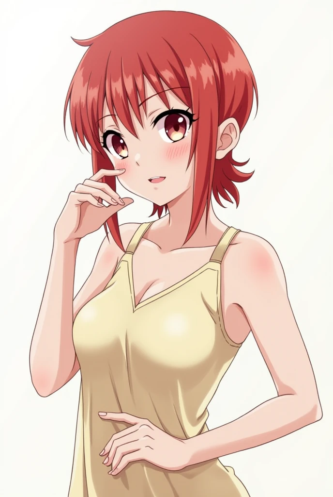 nobara, beautiful background, masterpiece, dress, cleavage