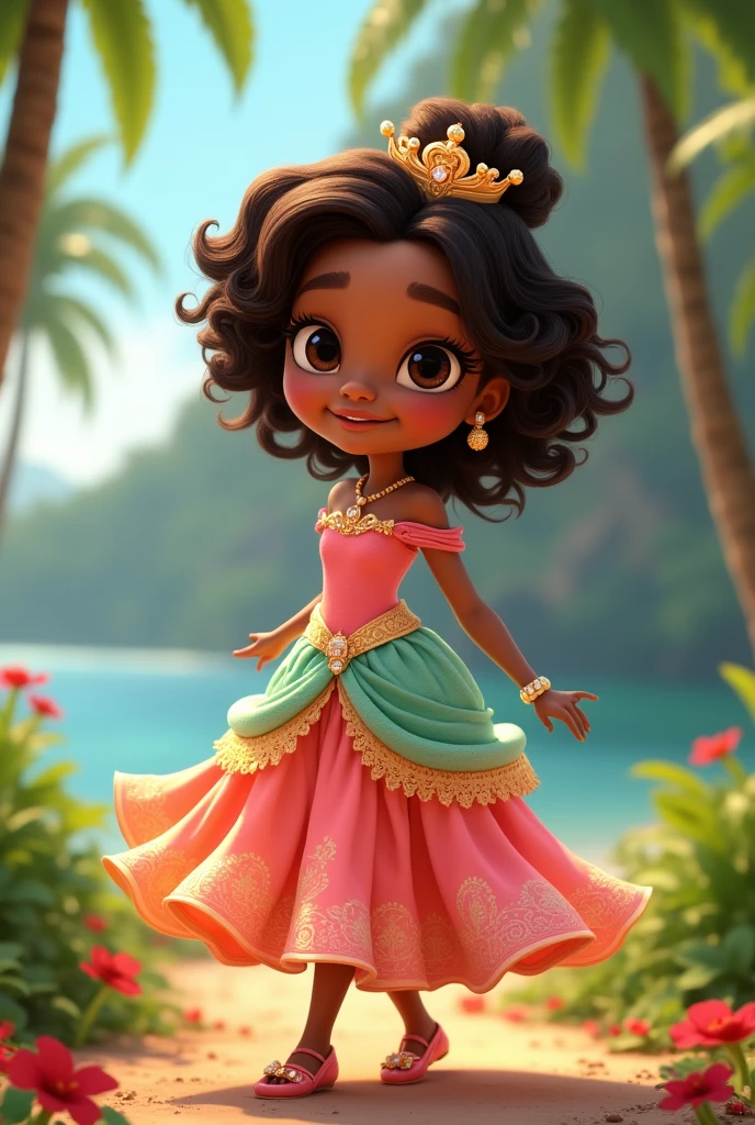 Princess Tiana birthday greetings Livia Irel
