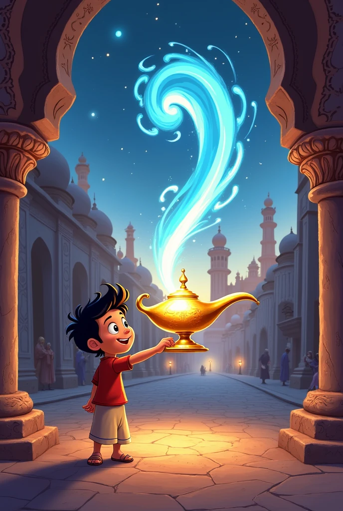 Chota Bheem and night