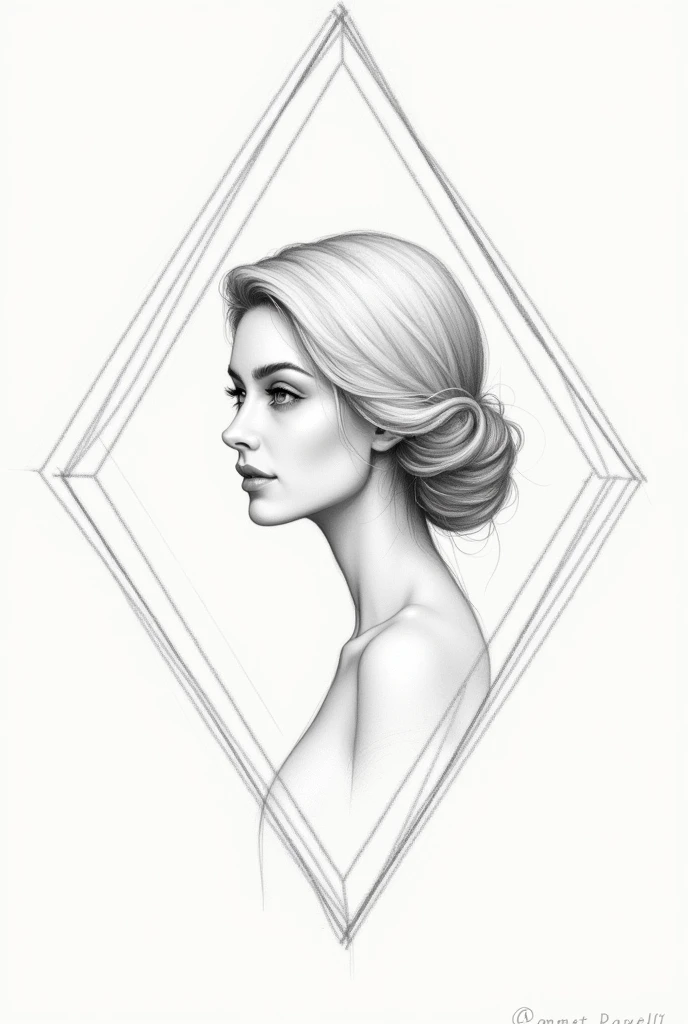 singlelineart style, black and white, drawing of a sexy surfer woman