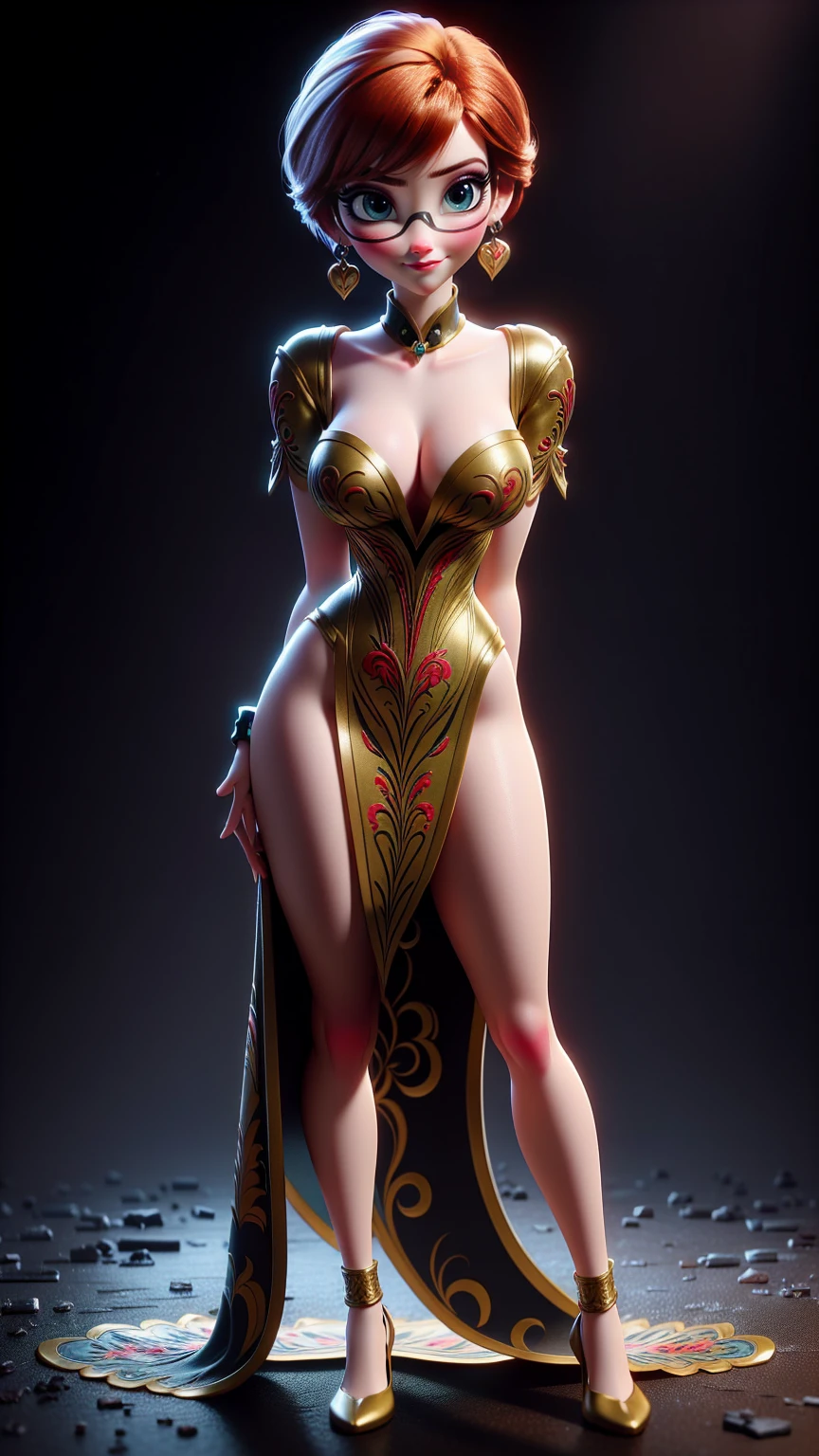 ((Unreal Engine 5)), (1girl:2), Realistic Rendering, Excellent, (fire empress dress:1.5), breastplate:1.3, arm armor, leg armor, (futuristic armor:1.3), looking on camera, (standing:2), (perfect body:1.5), beautiful face, makeup, CGImix, (photorealism:1.2), ultrarealistic uhd face, (huge soft boobs:1.5), (muscle abs:1.3), (big butt:1.3), (wide hips), (thick thighs:1.3), slim waist, hourglass figure, half body, ((glowing skin)), ((shiny skin)), Realistic body, ((she is sexy body)), ((clean skin)), photorealistic, bokeh, motion blur, masterpiece, highres, 1080P, super detail, textured skin.