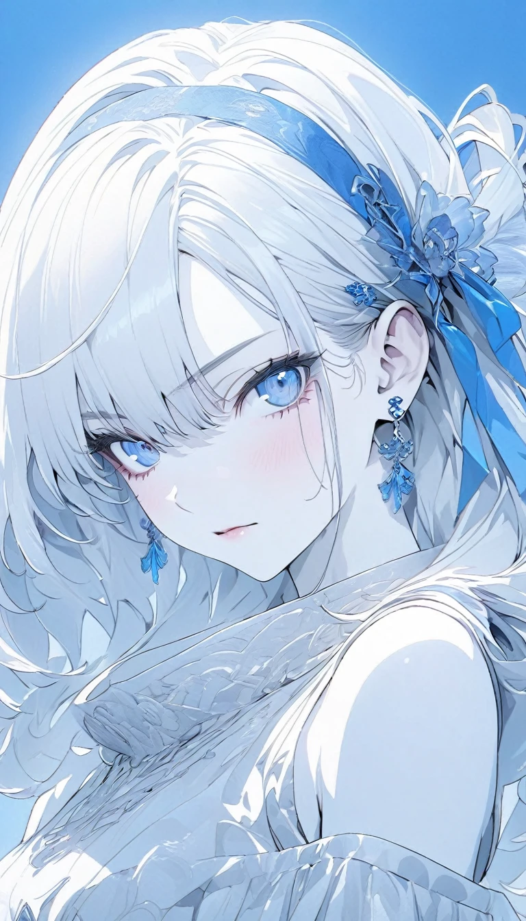 toi8, 1girl, <lora:toi8_2-000026:0.8>, (((masterpiece))),(((bestquality))),((ultra-detailed)),(illustration),(detailedlight), ((anextremelydelicateandbeautiful)), (beautifuldetailedeyes),(sunlight), (angel), solo, younggirls, dynamicangle, floating,bare_shoulders, looking_at_viewer,wings, arms_up, halo, Floatingwhitesilk, (HolyLight), justlikesilverstarsimplodingweabsorbthelightofday, (((elegant)))