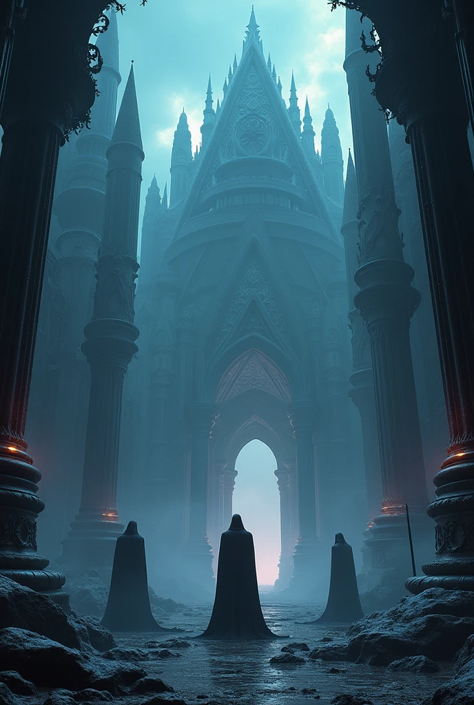 Cosmic, Ultra detailed gothic art, Unreal Engine 5 detailed matte painting, Dark Tones, Excellent, Intricate details, Home Screen, Complementary colors, Fantasy concept art, 8K Resolution, Gothic masterpiece