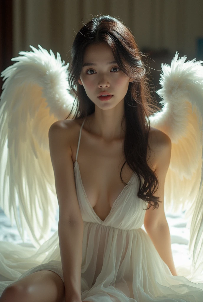 An angel as an emotion from Inside Out