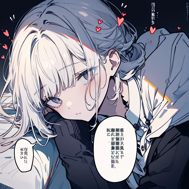 (manga style,comic style:1.2),bedroom,white hair, short hair, Black clothes that show your body line, , orgasmic expression, intense pleasure,blinking lights,exposed breasts,facial flush,heavy breathing,convulsions, small breasts,solo masturbation, Climax of pleasure, acumen