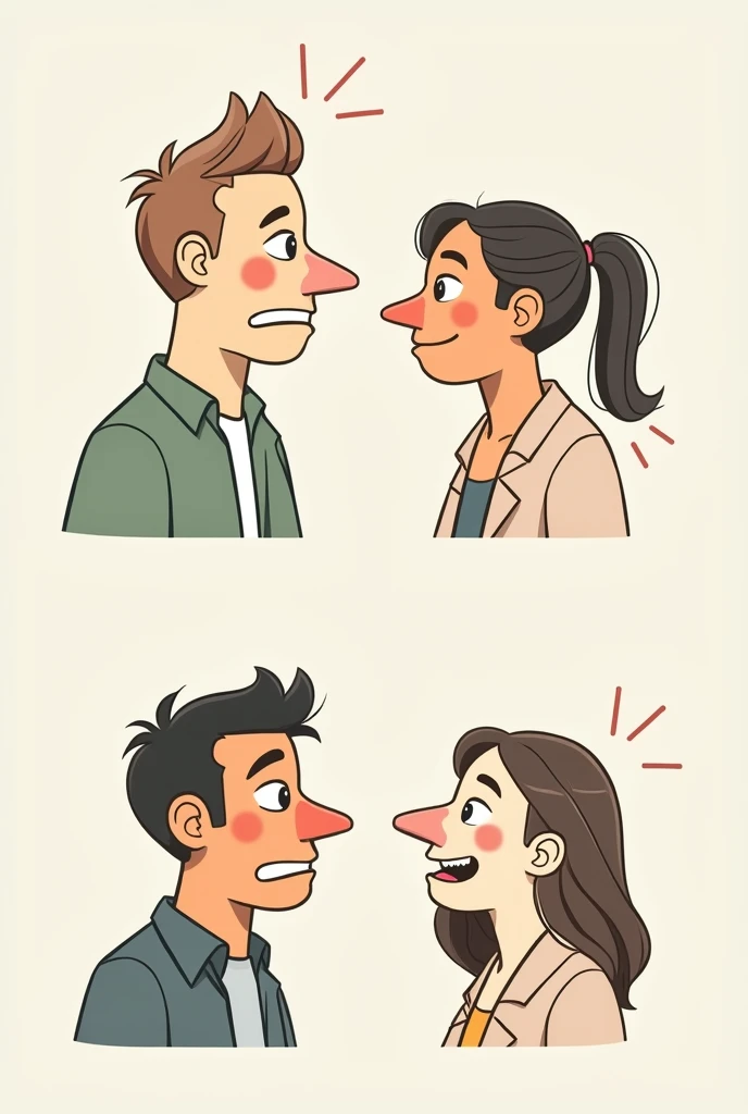 , score_9, score_8_up, score_7_up,  penis nose,   portrait, balls,  erection,   1boy,  duo, 1girl, chastity cage, large penis