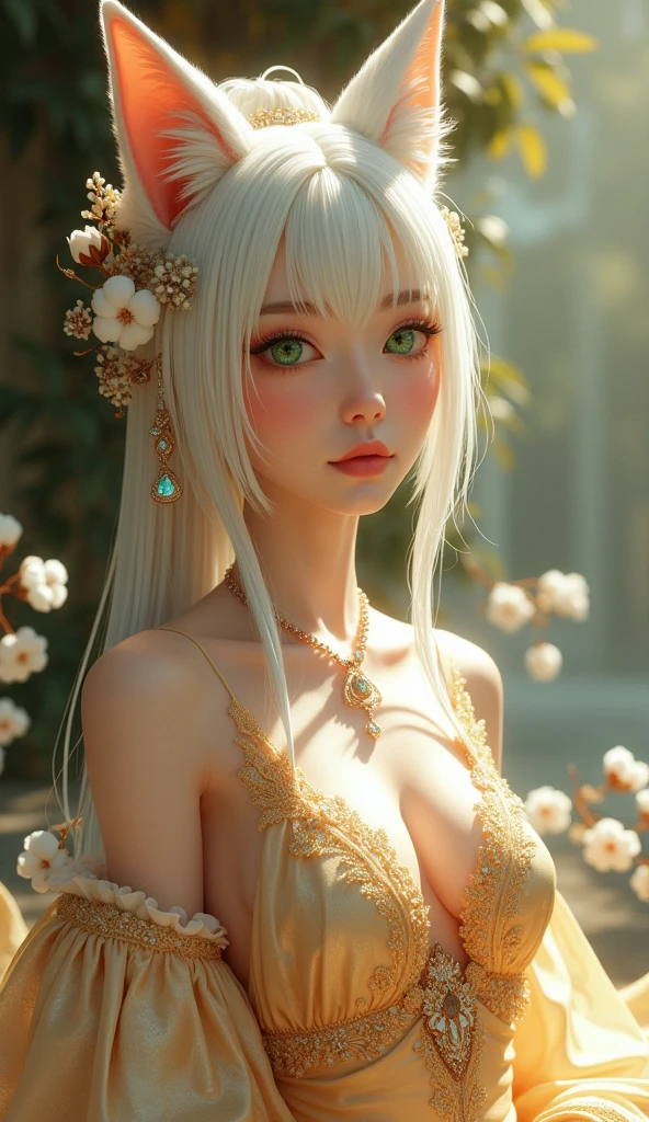 ((Finest quality)),(超A high resolution),(ultra-detailliert),(Meticulous portrayal),((Best Anime)),(Finest works of art),(Ultra-Precision Art),(The art of astounding depiction,Overwhelming depiction:1.5),(Intricate and detailed art), (femele:1.5),best gravure model:1.8,((beauitful face:1.5)),((Stunning proportions that will make you fall in love with it:1.6)),((Radical poses:1.8))),colorful bikini:1.8,slim belly:1.5,the flower crown:1.3,