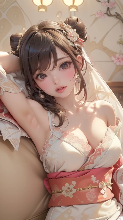 Transparent dark wedding dress，Super realistic style，Two women kneeling on the bed and hugging each other，Back Shadow，Cocked buttocks（Faceless beauty：1.1），（Beauty scratches her breasts：1.1），（see-through shirts：1.2），（open shirts），lightly clothed，Colorful lace trims，无袖，（1.8），Close-up of four women with straight breasts lying on bed posing for a photo，Surreal full-body figure，Beautiful and delicate body and face，gorgeous figure，pony tails，Pubic area is clear，ssmile，Moaning，Titillating，Surreal full-body figure，Beautiful and detailed body and face，Super vista，White skin of the，vivd colour，Chinese underwear，4K,Photorealistic,Perfect and beautiful young woman，Realisticstyle，Seductive looks,sexy smirk,Sexy plump,exposed curved big breasts,Smooth body,Detailed curves,upper legs,necklace,perfect bodies，with fair skin，fully body photo，Lace-trimmed lingerie，Clear mesh swimsuit，pony tails，Cocked buttocks，(realistic surrealism，detailedbackground，Detailed clothing miniature bikini，Colorful lace-edged bikini，areola is protruding，Folding pose，Squeeze the breasts with a tight bikini, grab chest),，pony tails，Delicate and intricate hairstyle，ornate headdress，(8K, RAW photo, High sensitivity, Best quality, Masterpiece, 超高分辨率, Photorealistic:1.25),Overflowing breasts ,Spherical chest，Half of the chest is exposed，Professional lighting, photon maping, Radio City, Joel Brier, back lit lighting, cropped shoulders, Long black hair, Closed mouth, Estampados florales, flower, mitts, Gold earrings, golden hairband, hair flower, hair adornments, shairband, Holding, jewelry, Large breasts, Light particles, off the shoulder dress, cropped shoulders, petals, Red eyes, Rose, rose petals, Rose printing, bobbed long hair, side locks, Solo, Spikes, Thighs, two-sided dress, two-sided fabric ,gigantic hip, （Mesh strapless dress），tmasterpiece --auto