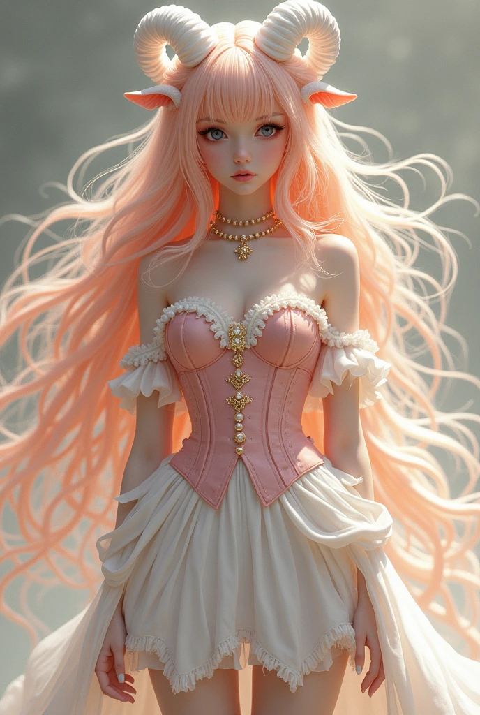 (Twoheads), (2heads:1.5), 1girl, blonde hair and a necklace, digital art inspired by Yanjun Cheng, Tumblr, Rococo, portrait of jossi of blackpink, portrait jisoo blackpink, floating golden hair, Long flowing blonde hair, long bubblegum hair, coiffed blonde hair, Pink girl, pink hues, ((Pink)), Long blonde hair, blond straight hair, curly blond hair
