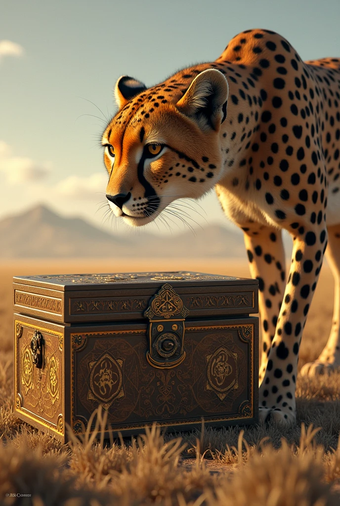 Cheetah open Pandora box