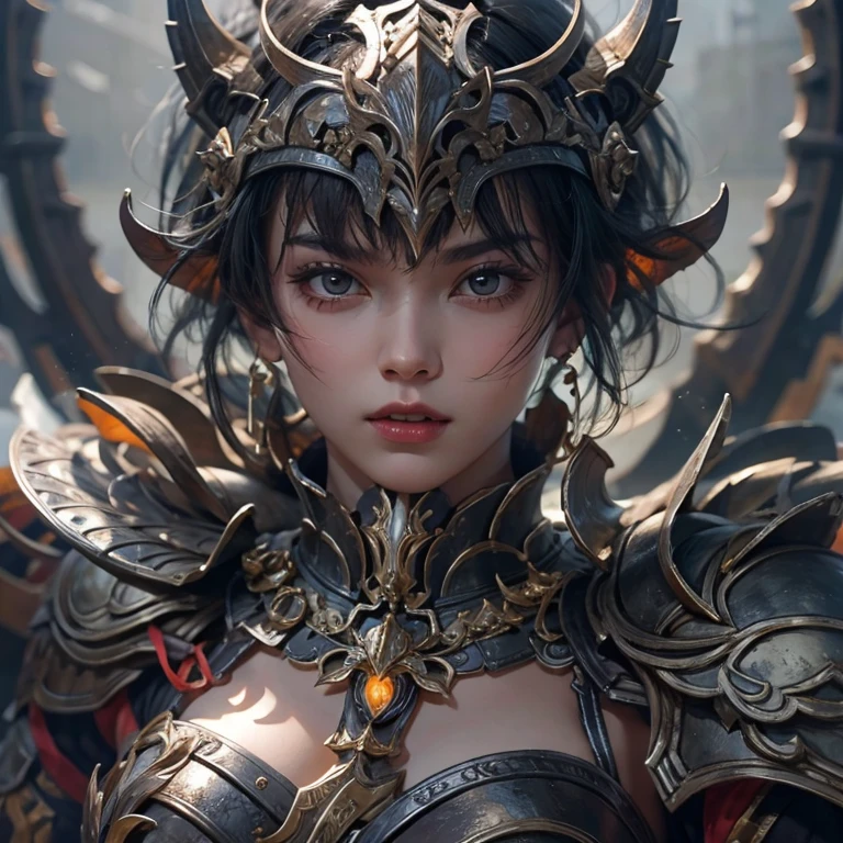 (rich colours:1.4)(Solo:1.8)(upperbody closeup:1.4)(Warrior girl's head,(White background),sparkle eyes,Epic Instagram,Art Station,splash style color paint,outlines,Hyper-detailed intricate details,illusory engine,fantasy,Intricate details,loading screen,Complementary colors,Fantastical conceptual art,8K resolution,An unconventional masterpiece,Oil painting,remix,paint drips,splashart)
