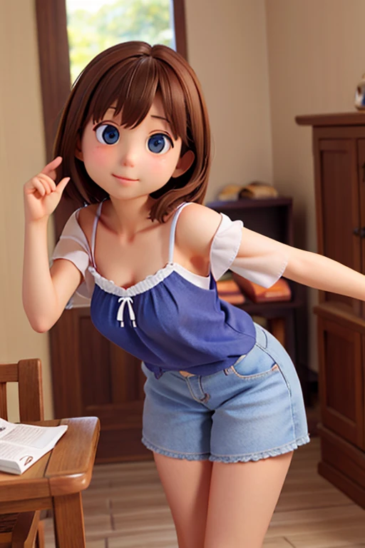１６age、female、camisole、