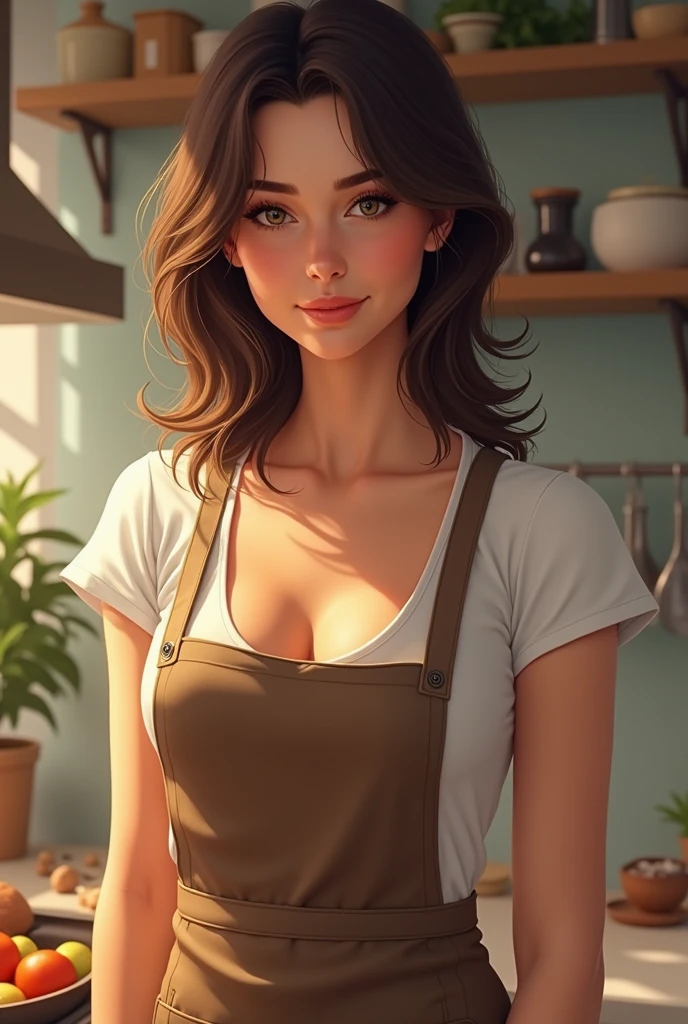 woman nude coffee cookies