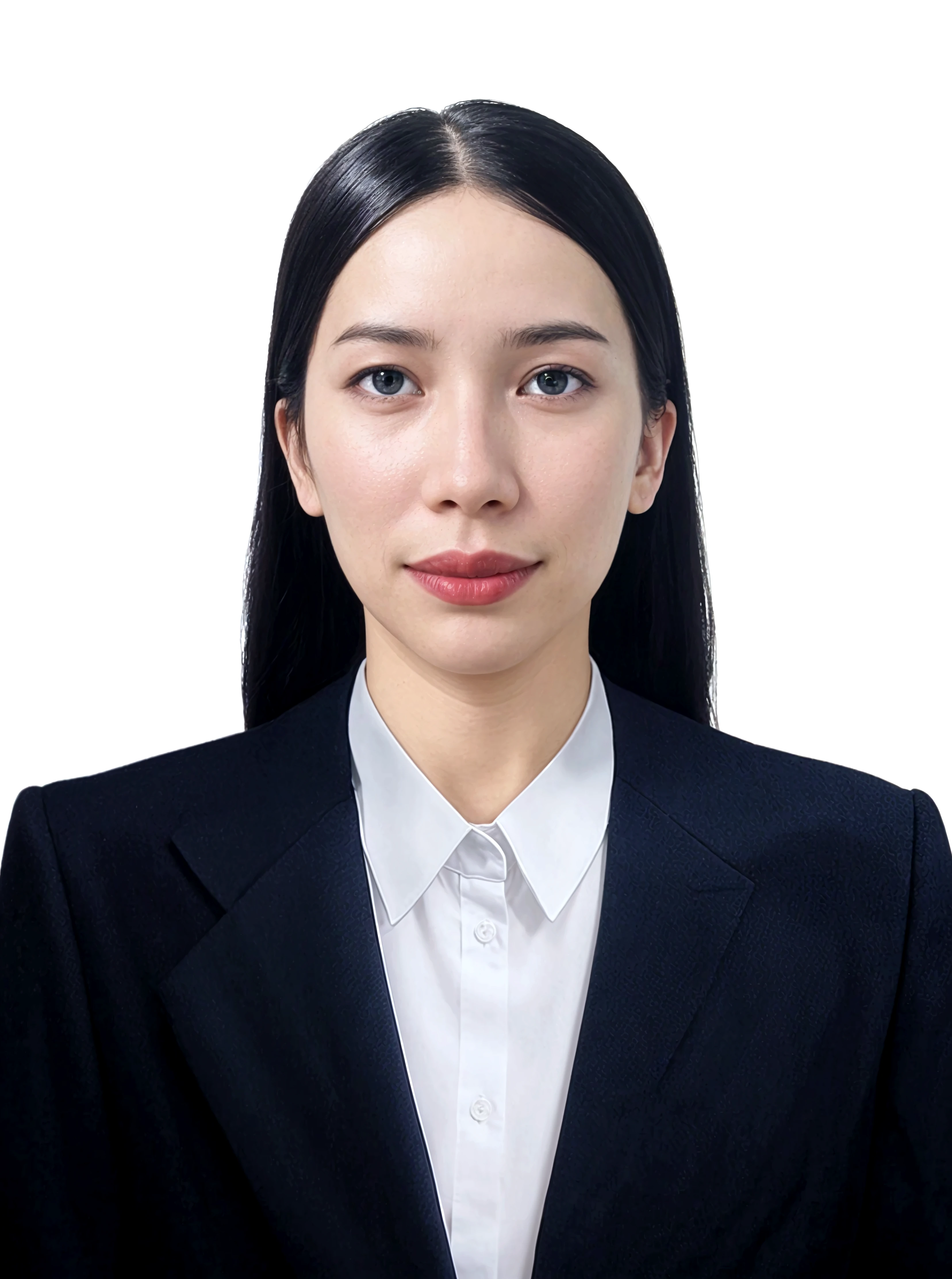 There is a woman in a suit and tie posing for a picture - SeaArt AI