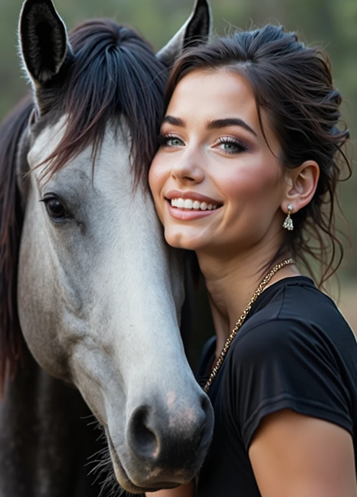 Woman having sex with horse