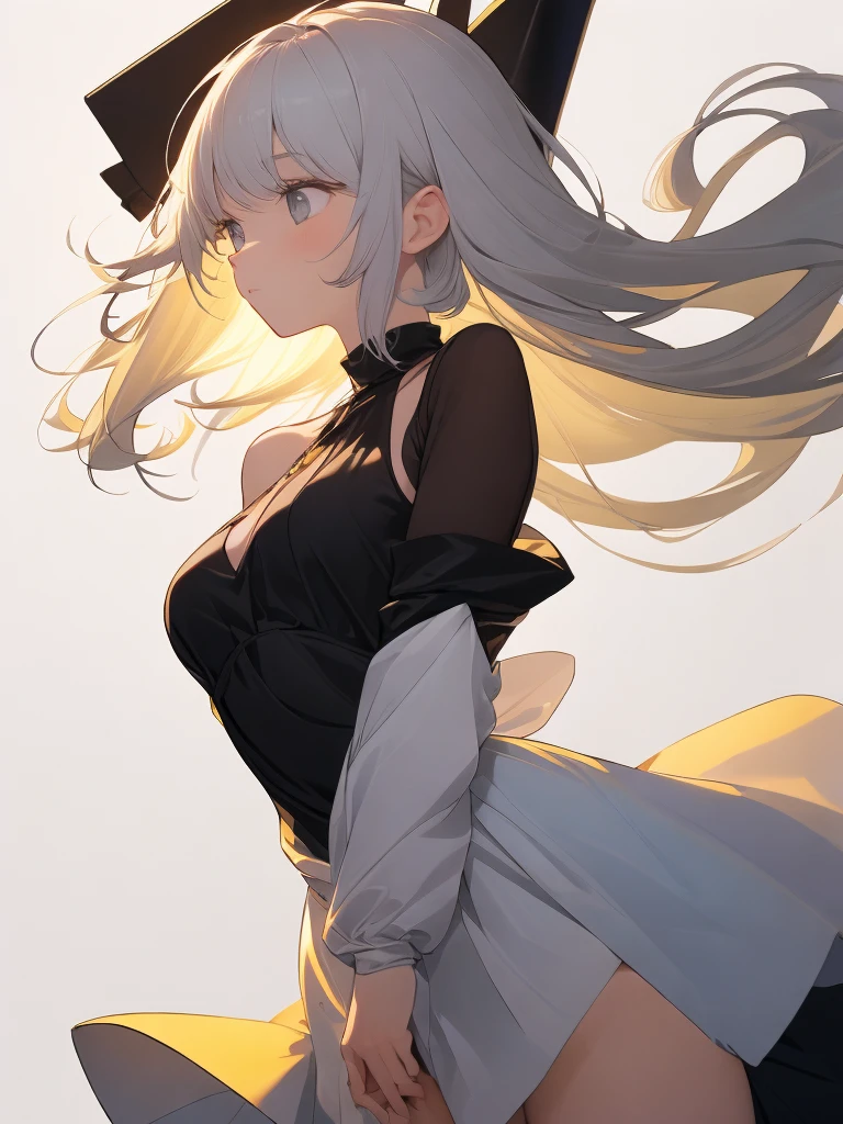 (masterpiece,Highest quality),Intricate details,One girl,Watame Base,Long Hair,Ahoge,Hair Clip,One arm raised