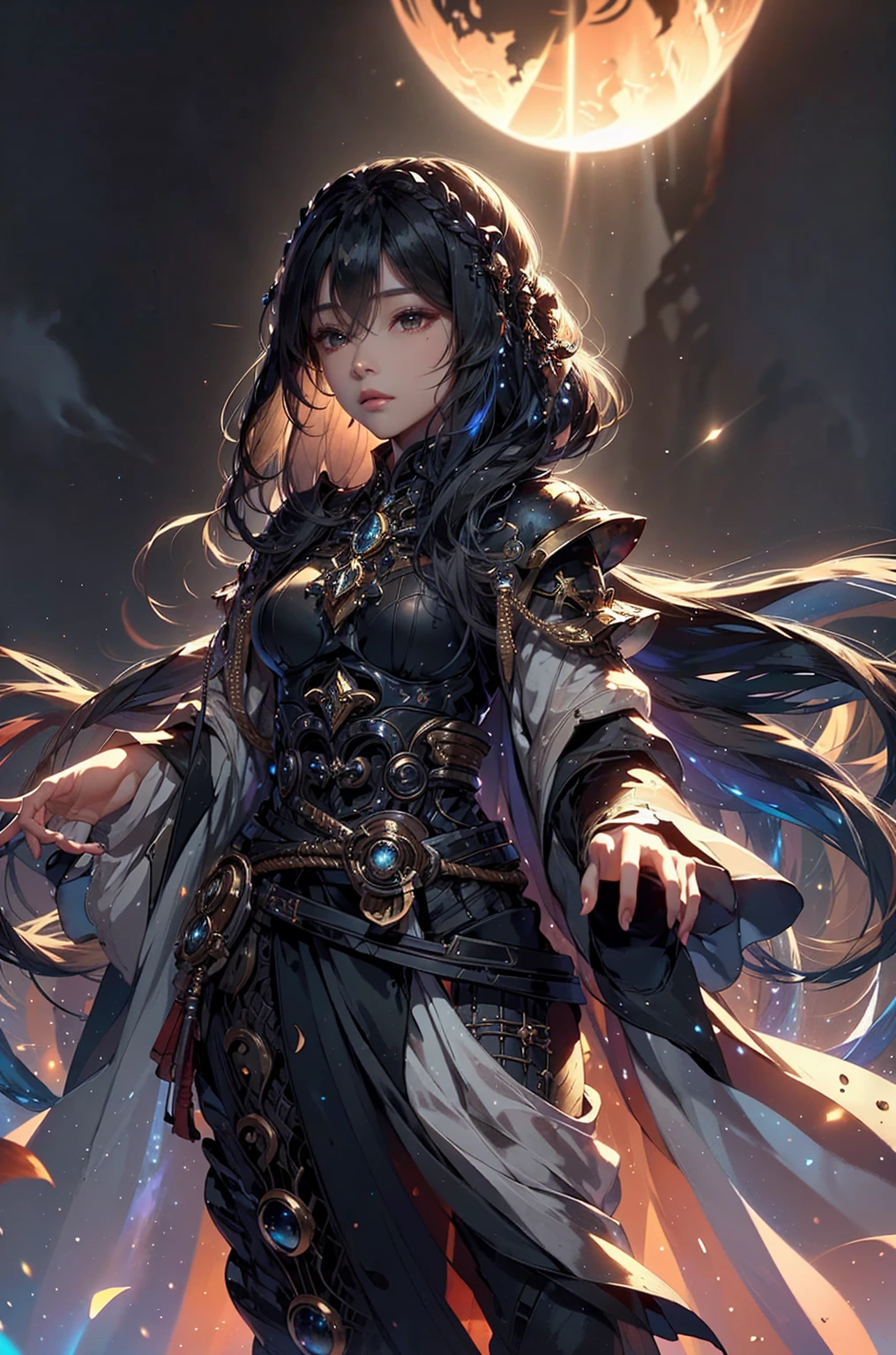 Texto estilizado em recursos infernais, estilo capa de manga, cores sombrias, personagens dark