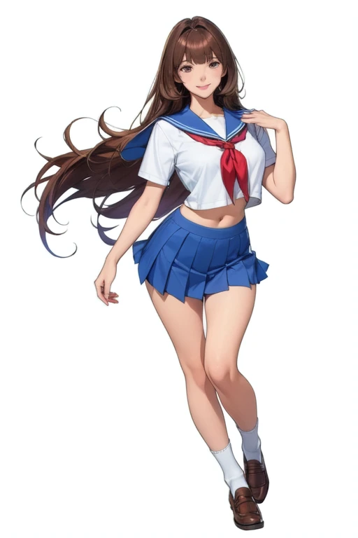 Reimu Hakurei, (Brown eyes:1.5), Brown Hair, bow, hair bow, Hair Tube, Long Hair, red bow, Side Lock, (((Slender body)))、(Navy blue cuffs and white short-sleeved gym uniform)、(Navy Blue Bloomers)、(
barefoot)、Navy blue socks、sports boots、Ground、Schoolyard、Sexy pose、
BREAK Watch Viewers,blush、
Full Body Shot,Smile Break (masterpiece:1.2), Highest quality, High resolution, unity 8k wallpaper, (figure:0.8), (Beautiful attention to detail), Highly detailed face, Perfect lighting, Highly detailed CG, (Perfect hands, Perfect Anatomy)