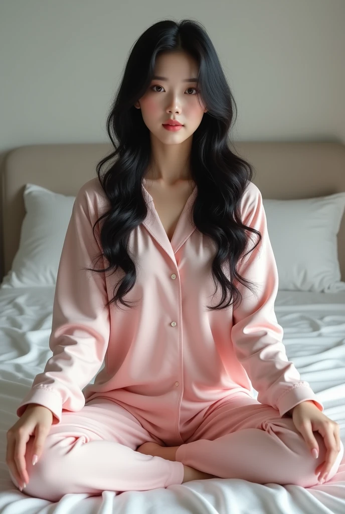 ((masterpiece,best quality)),revelation,Ultra-detailed 8K,realism,Clear focus,a very detailed,professional lighting,colorful detailed,(japanese girl ,20year old girl,Wearing clothes full of pajamas ,long black hair),In the bedroom ,sleep in bed, closed eyes),Sleep on your tummy, White lace pantieedium large breasts, E cup breasts:1.1, 1 slim beautiful girl :1.5, Lying in bed, 1 slender beauty :1.5, (highly detailed face and skin texture, highly detailed eyes ), loli:1.3, pretty face, beauty girl, kawaii