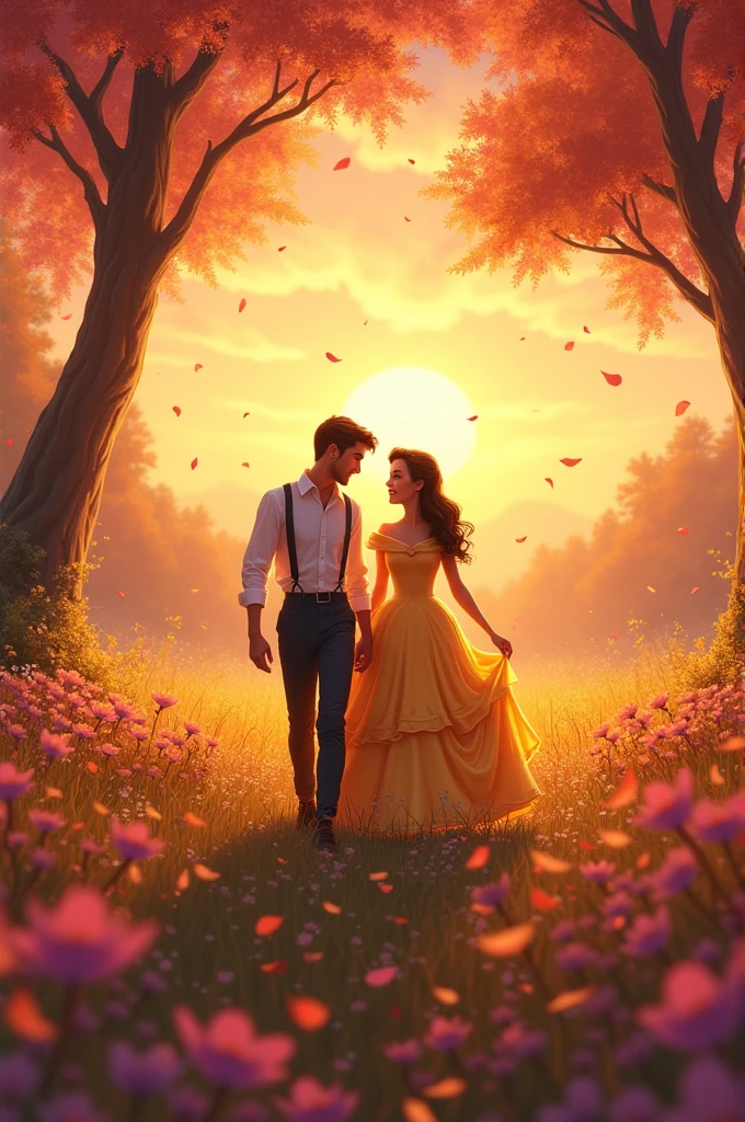 Casal feliz igual filme da Disney amor