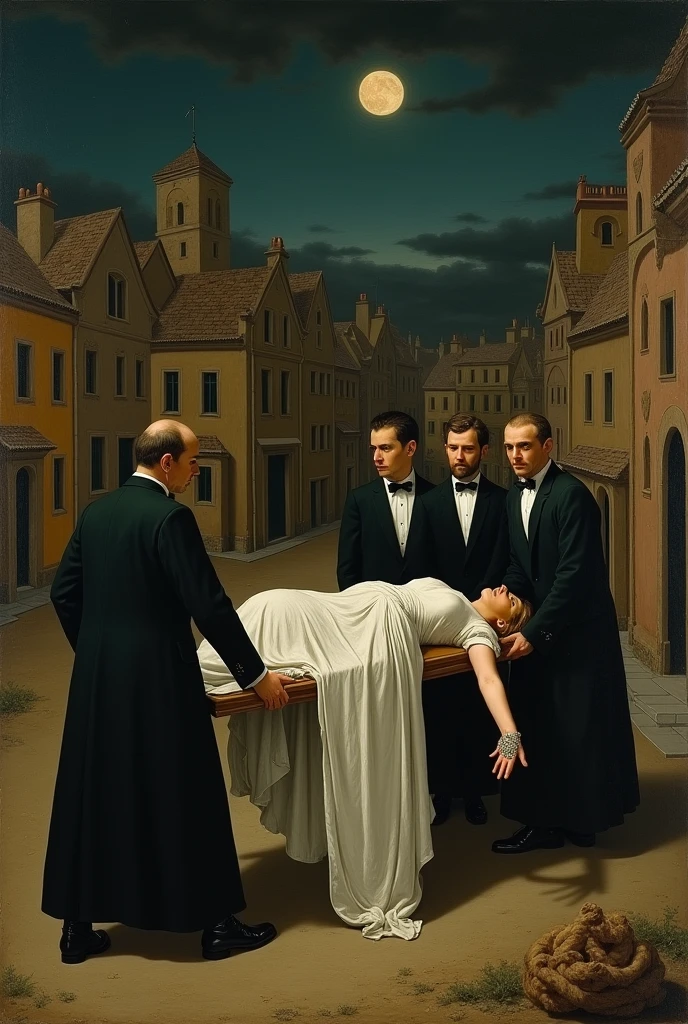 Reinterpretation of The Death of Marat