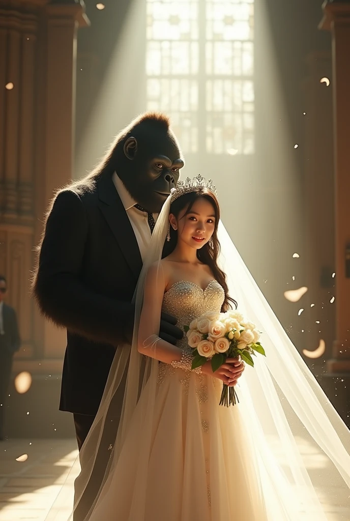 an emo ape white girl marrying anakin skywalker