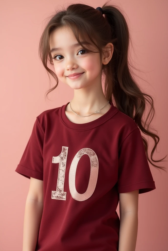 A cute girl sitting on the sofa，Wallet in hand，Imitating Arafd(KDA lineup)of styling。She wears Caitlin's mini cute puff sleeves，An idyllic and elegant posture，Lovely so much。The painting was taken using the Canon EOS R 6，Ideal for official image products。