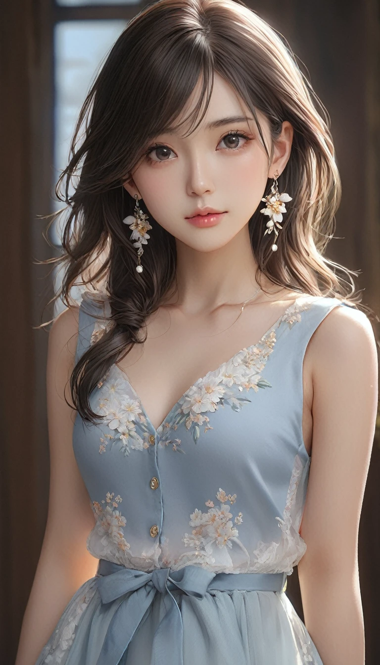 ((((highest quality))))、(((Ultra-precision CG16K wallpaper)))、(((masterpiece)))、(((Super detailed)))、(((Extreme detail)))、((1Mature 29 year old woman:1.6))、((Very beautiful Japanese faces))、((Yua Mikami:1.5))、((Straight medium hair、blunt bangs:1.5))、(Shiny brown hair)、eyeliner、eye shadow、High nose、Small nostrils、Small Mouth、Seductive lips、Beautiful breasts、((C cup size breasts))、Cleavage、Voluptuous body、eight-headed body、Perfect proportions、Perfect Anatomy、Perfect composition、Beautiful detailed shading、Beautiful, natural lighting、Beautiful detail glow、Depth of written boundary、(((High chroma)))、(((Real:1.9)))、((vivid:1.5))、((Beautiful Skin))、((Skin Texture))、((Realな皮膚感))、(((Bust Shot:1.6)))、((Front view、shoot from front、Front low angle:1.6))、(((Eyes closed、Confused face:1.6)))、((Woman with her mouth wide open、Facing forward:1.6))、Bright daylight、Natural light、(((Woman sitting on cushion、flower stalk wallpaper:1.5)))、(sleep Pose:1.6)、(((Mint green see-through lace negligee:1.6)))、((Earrings、Wearing a choker:1.3))、
