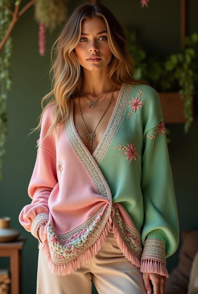 Women's Elegant Sweater | Color Matching